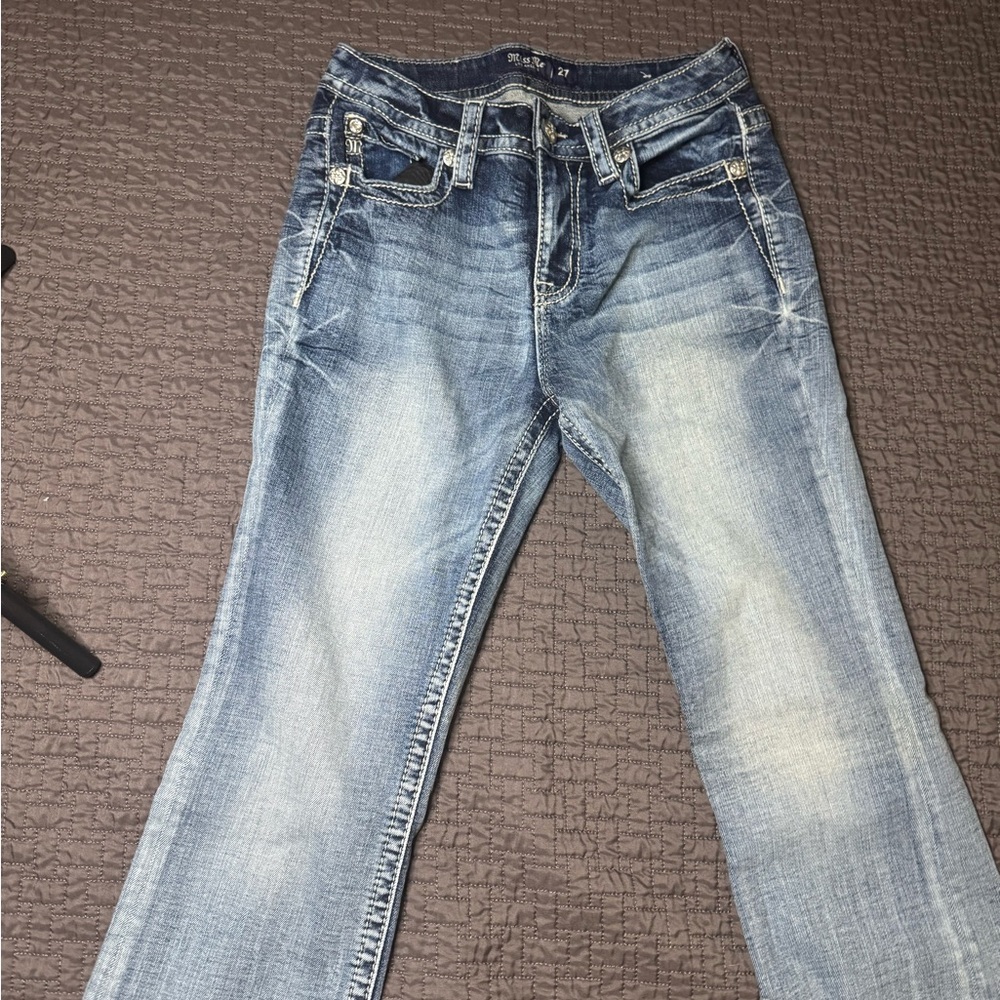 Miss Me Light Blue Flare Jeans